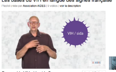 Les bases du VIH en langue des signes française