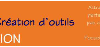 Formation «Création d’outils»
