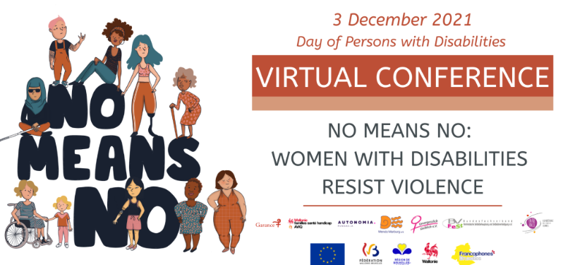 conférence virtuelle “No Means No – Women with disabilities resist violence” 3 décembre 2021
