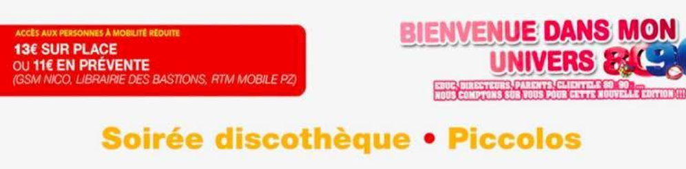 Soirée discothèque « Bienvenue dans mon univers » – 08 Mars 2023