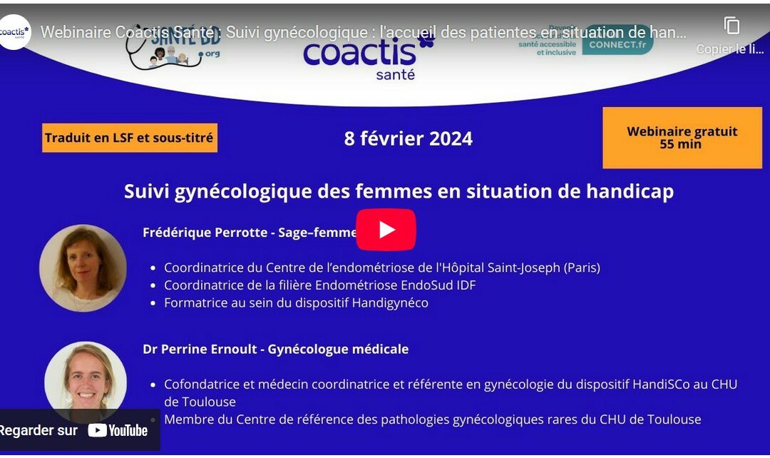 Les webinaires en replay de Coactis Santé