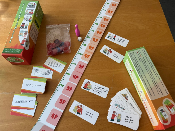 Nouvel outil : le jeu de plateau le Violentomètre