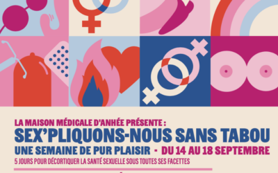 Semaine autour de la santé sexuelle Sex’pliquons-nous sans tabou Du 14 au 18 septembre 2026