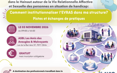 Comment institutionnaliser l’EVRAS dans ma structure? Pistes et échanges de pratiques