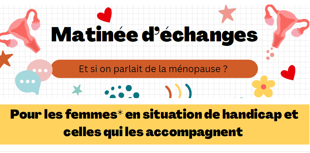 Matinée d&rsquo;échanges « Et si on parlait de la ménopause ? » 22 septembre 2026