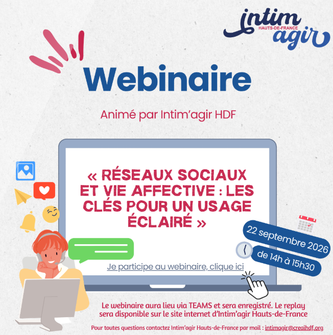 Webinaire « Réseaux sociaux et vie affective : les clés pour un usage éclairé »