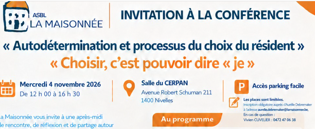 Autodétermination et processus du choix du résident – 4 novembre